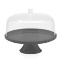 Ver imagem 1 de Boleira Multiuso 25 Cm Com Pedestal Cor Chumbo Ou Martiplast