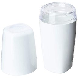Porta Escova De Dente Tule Cor Branco Marca Ou Martiplast - 1
