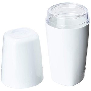 Porta Escova De Dente Tule Cor Branco Marca Ou Martiplast