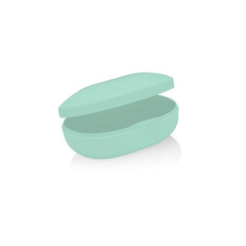 Saboneteira Para Viagem Cor Verde Menta Marca Ou Martiplast