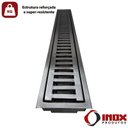 Ver imagem 6 de Ralo Pro com Saída em Baixo - Inox 304 (quadr.1/2) 200x20x05 Cm