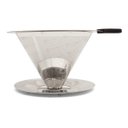 Ver imagem 3 de Coador Filtro Café Aço Inox sem Papel Original Cozinha