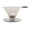 Coador Filtro Café Aço Inox sem Papel Original Cozinha - 3