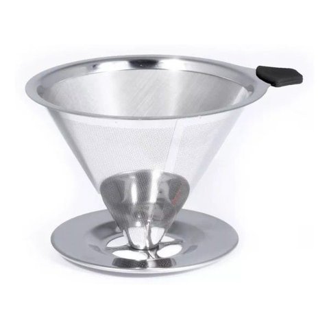 Coador Filtro Café Aço Inox sem Papel Original Cozinha