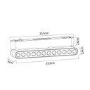 Ver imagem 4 de Módulo Led Projetor para Trilho Magnético Nordecor Magnetic Track Kay 6704 12W IRC 90 48V 3000K Luz
