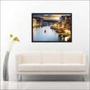 Ver imagem 2 de Quadro Decorativo Cidade Veneza Itália Salas Decorações Interiores Com Moldura