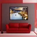 Ver imagem 3 de Quadro Decorativo Cidade Veneza Itália Salas Decorações Interiores Com Moldura