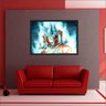Quadro Decorativo Dragon Ball Goku Anime Desenho Salas Decorações Interiores Com Moldura - 4