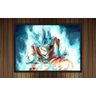 Quadro Decorativo Dragon Ball Goku Anime Desenho Salas Decorações Interiores Com Moldura - 1
