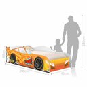 Ver imagem 2 de Cama Carro Kaboom Laranja Solteiro