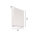 Ver imagem 2 de Arandela Astraled Apus Led Bivolt Branco Ad-4004