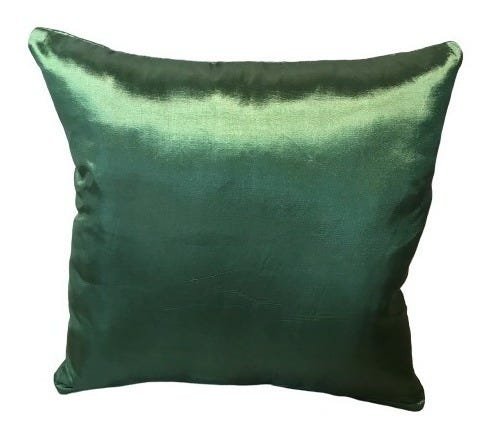 Kit 4 Capas De Almofada 43x43 - Sarja Verde Folhas - 3