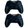 Kit 2 Almofadas Gamer Personalizadas com Nome Controle Video Game Xbox One Pretos - 1