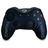 Kit 2 Almofadas Gamer Personalizadas com Nome Controle Video Game Xbox One Pretos - 3