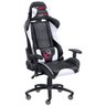 Cadeira Gamer Pc Eyes Mad Racer V8 com Rodas em Gel Madv8bcgl Preto/branco - 1