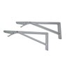 Par de Suporte Krok Dobrável para Mesa de Parede ou prateleira 41 cm - 4