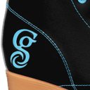 Ver imagem 2 de Patins Quad - Candi Girl Sabina Black - Tamanho 35 - U772BT06 - Roller Derby