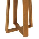 Ver imagem 4 de Mesa Bistrô Madri Madeira Maciça e Tampo Quadrado - Amêndoa - Tampo 80x80 Laqueado Branco