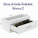 Ver imagem 3 de Caixa de Lenha Embutida Fogão N2 Cln2 Completa Móveis
