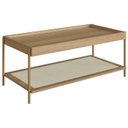 Ver imagem 1 de Mesa Centro 93 Cm Pes Metal Oslo 28961 Hanover Artesano