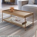 Ver imagem 7 de Mesa Centro 93 Cm Pes Metal Oslo 28961 Hanover Artesano
