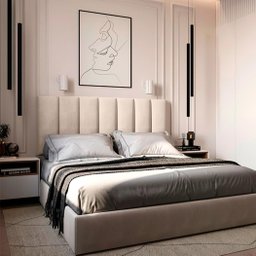 Cabeceiras de Cama Box Casal Queen Estofada Modulada 1,60mx60cm - 1