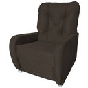 Ver imagem 2 de Poltrona de Amamentação Reclinavel Quarto Sala Paris Marrom