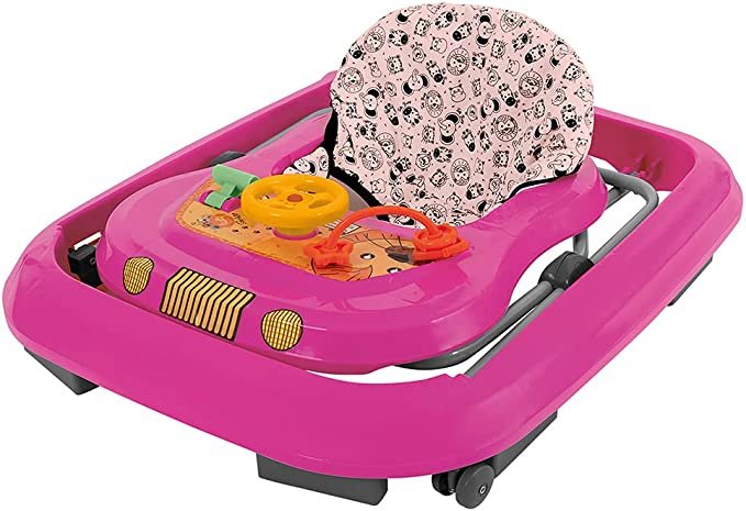 Andador Safari Plus II Tutti Baby Rosa - 3