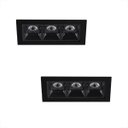 Ver imagem 1 de 2 Mini Spot LED Triplo Downlight Embutir Corredor Sala BET58