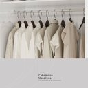Ver imagem 6 de Guarda-Roupa Casal 4 Portas 4 Gavetas Domo Branco