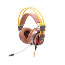 Headphone Gamer Goldentec Gt Attack 7.1 Canais Laranja - Ac1966 - 1