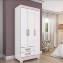 Ver imagem 2 de Guarda-Roupa 3 Portas 2 Gavetas Briz