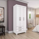 Ver imagem 1 de Guarda-Roupa 3 Portas 2 Gavetas Briz