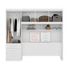 Guarda-Roupa Casal 4 Portas e 3 Gavetas Duster Albatroz - 3