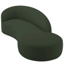 Ver mais imagens de Divã Recamier Orgânico França 180cm Lado Direito Linho