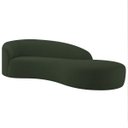 Ver imagem 1 de Divã Recamier Orgânico França 180cm Lado Direito Linho