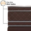 Ver imagem 5 de Colchão Solteiro 100% Espuma Dupla Face Antialérgico 88x188x22cm BF Colchões