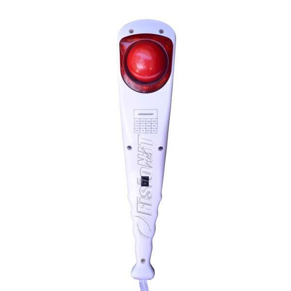 Massageador Elétrico Profissional Aparelho de Massagem Corporal Vibratório XPRO Cor Branco