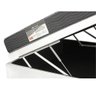 Cama Box com Baú Casal + Colchão de Espuma D33 - Ortobom - Iso 100 138cm - Branco Branco - 2