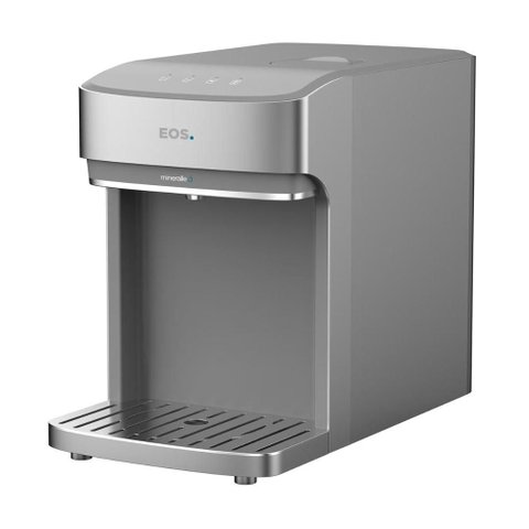 Bebedouro Purificador de Água Mineralle Digital Touch Compressor Prata EPC08S 220V - Eos