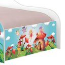 Ver imagem 5 de Cama Solteiro Infantil Fadinhas Meninas com Colchão MDF Branco Casah