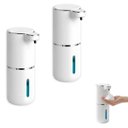 Ver imagem 1 de Dispenser de Espuma Kit 2 Uni Sensor Automatico Sabao Locao Alcool Gel Recarregavel USB Pratico Higi