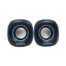 Caixa de Som 6.0W Rms Goldentec Gt Sound 2.0 Preto/Azul - Ap0384 - 1