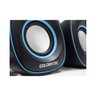 Caixa de Som 6.0W Rms Goldentec Gt Sound 2.0 Preto/Azul - Ap0384 - 2
