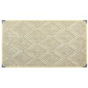 Ver imagem 3 de Tapete para Sala 1,00m x 1,50m Sisal Antiderrapante Sem Pelo Lâncer - 569 CLEAN