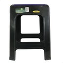 Ver imagem 7 de Banqueta Plástica Preta Resistente Empilhável Suporta 100kg