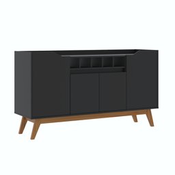 Buffet Luxo 4 Portas com Adega - 8