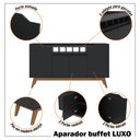 Ver imagem 2 de Buffet Luxo 4 Portas com Adega