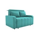 Ver imagem 2 de Sofá Cama Amora Veludo Verde Menta E437 - Matrix