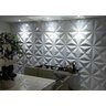 6 Placas Revestimento para parede decorativo 3d - ESTRELAR - 9